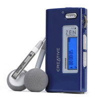 Creative labs ZEN Nano Plus 512MB Blue (70PF163200083)